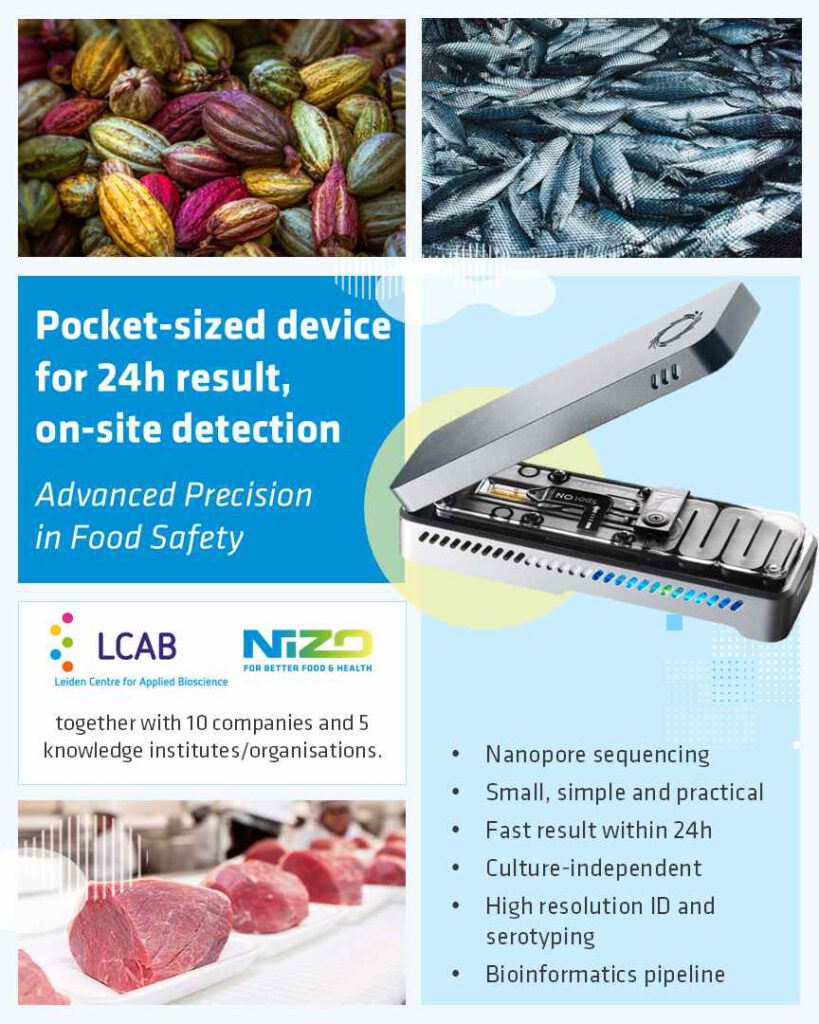 Case Fast & practical: Tracing the transmission route of microbial contamination with “Precision Food Safety”
