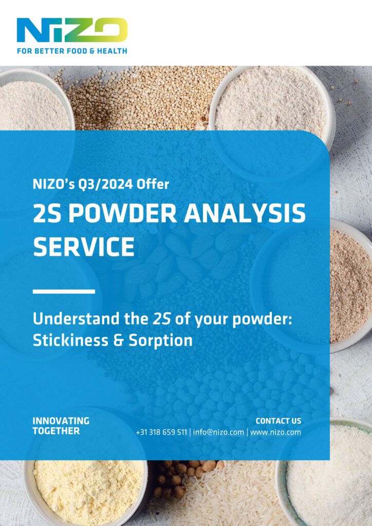 NIZO Q3 2024 Promo PowderAnalysis Brochure Page1 rs New2